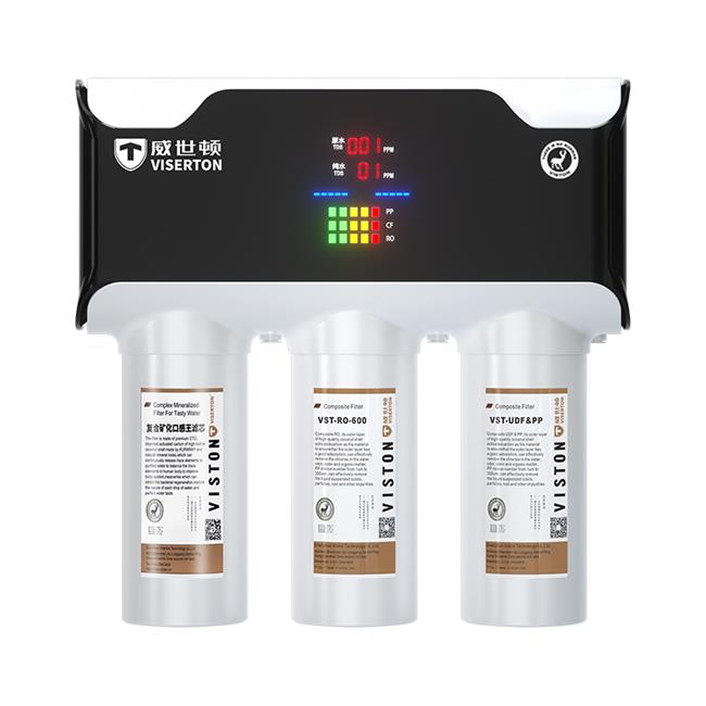2-Stage 800GPD Undersink RO Water Purifier - High-capacity 800GPD two-stage undersink RO system for large households and commercial use.