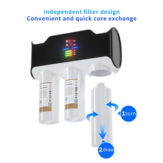 2-Stage 800GPD Undersink RO Water Purifier - image 3