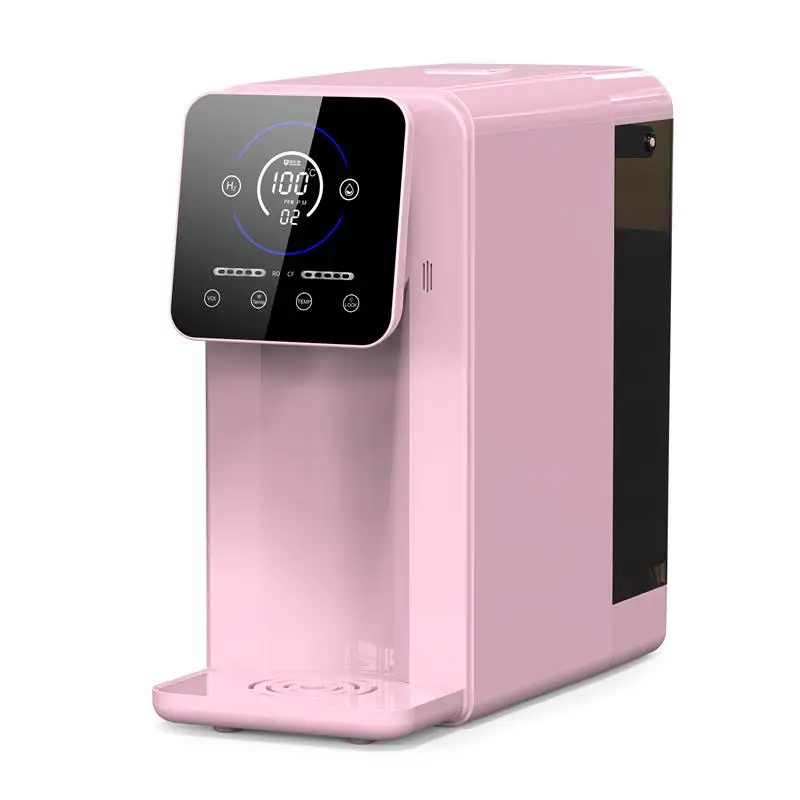 LS-8013 UV Standing Hydrogen Water Dispenser - Standing water dispenser with UV sterilization, 2500-5000ppb hydrogen output and commercial-grade capacity.