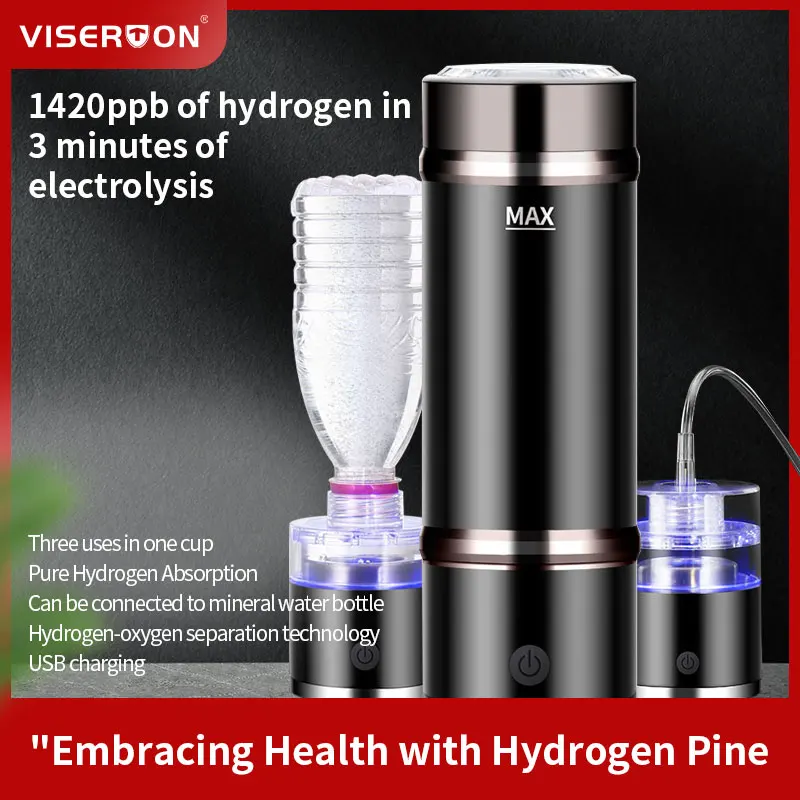 Excellent Antioxidant Portable Hydrogen Rich Water Bottle - image 2
