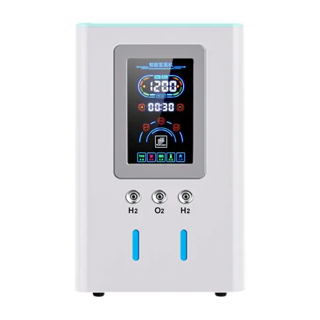 VST-XH5-1800 Hydrogen Oxygen Inhalation Machine - 1800ml/min hydrogen-oxygen output with sleep mode and compact design for home use.