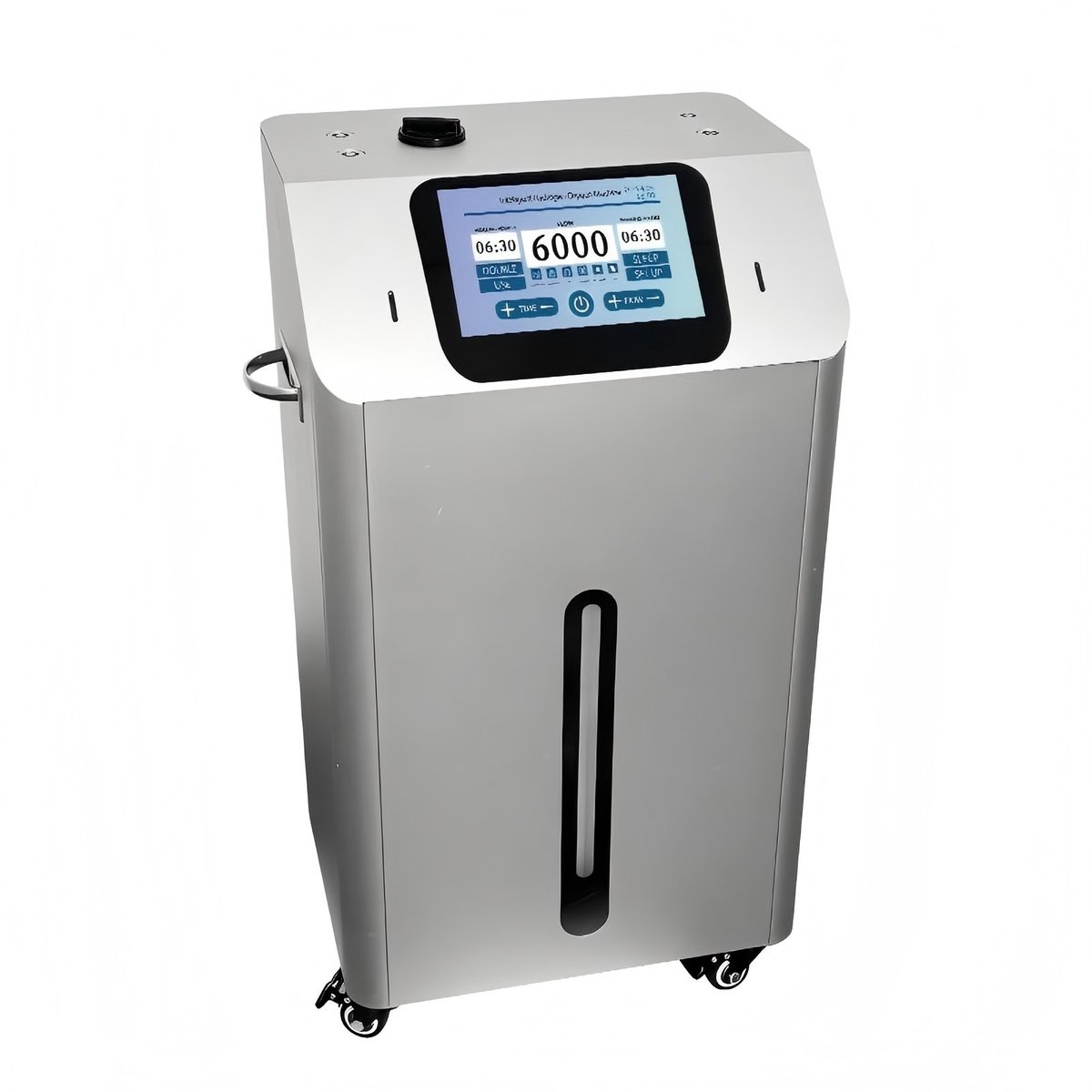 VST-XH6-6000 Smart Hydrogen Breathing Machine - Smart PEM hydrogen inhalation machine with 600ml/min H2 output, touch screen control, and intelligent safety monitoring.